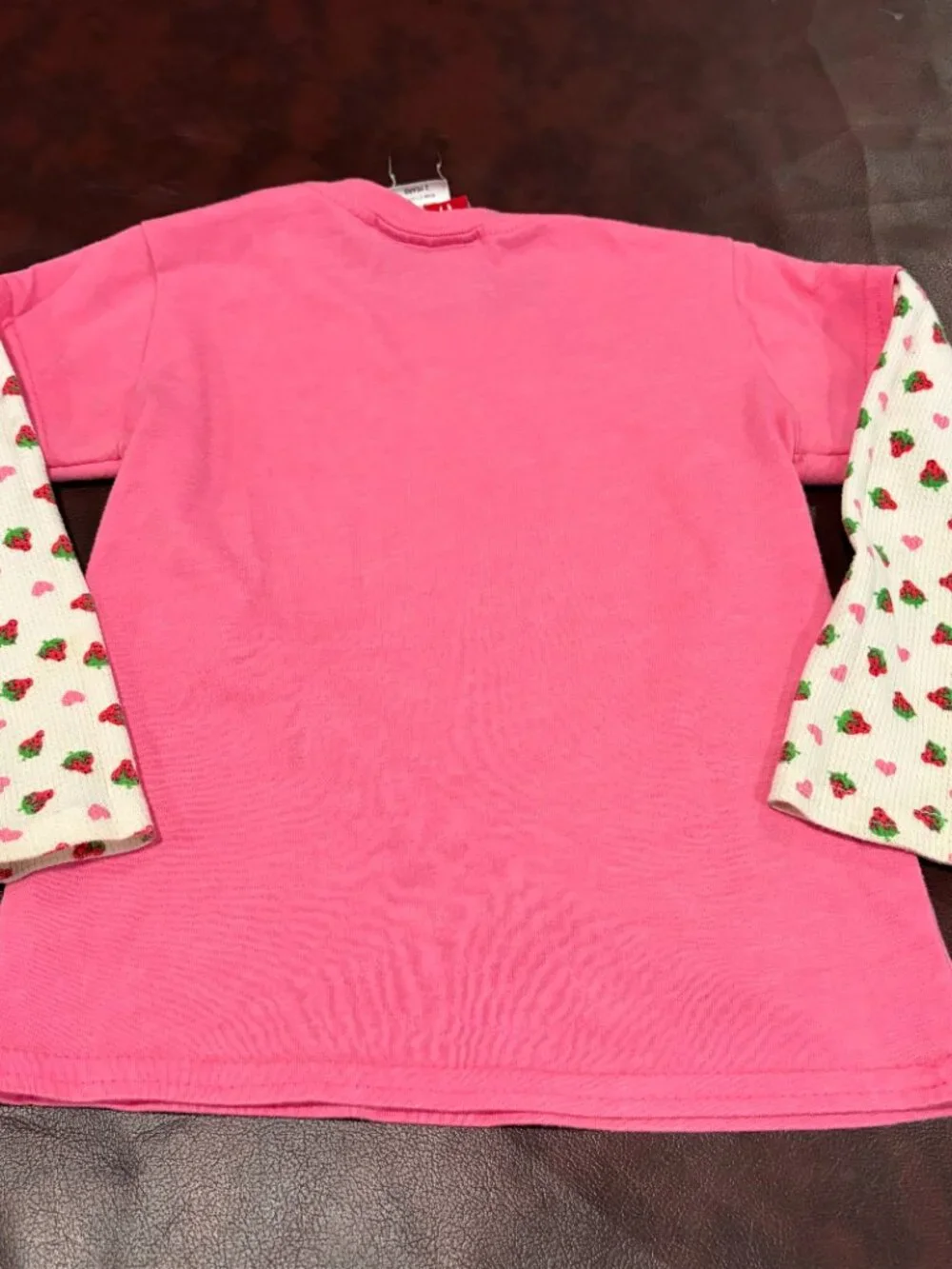 Vintage babyGAP x Junk Food Y2K retro Strawberry Shortcake layered tee size 2T